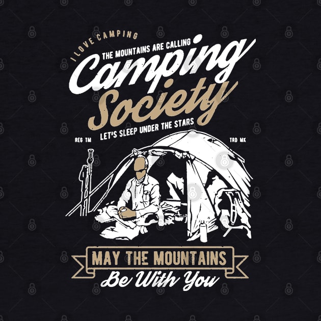 Camping Society by JakeRhodes